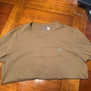 Polo Ralph Lauren Brown Crewneck Tee